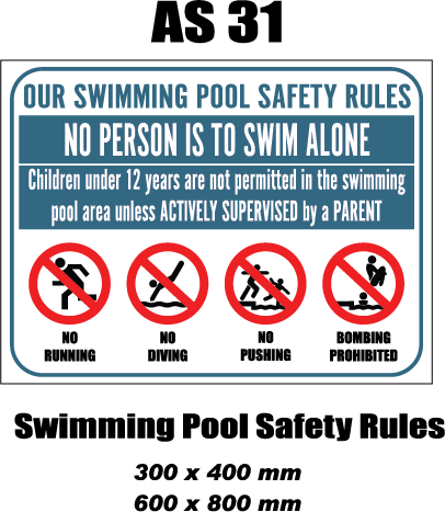 Swimming Pool Safety Rules